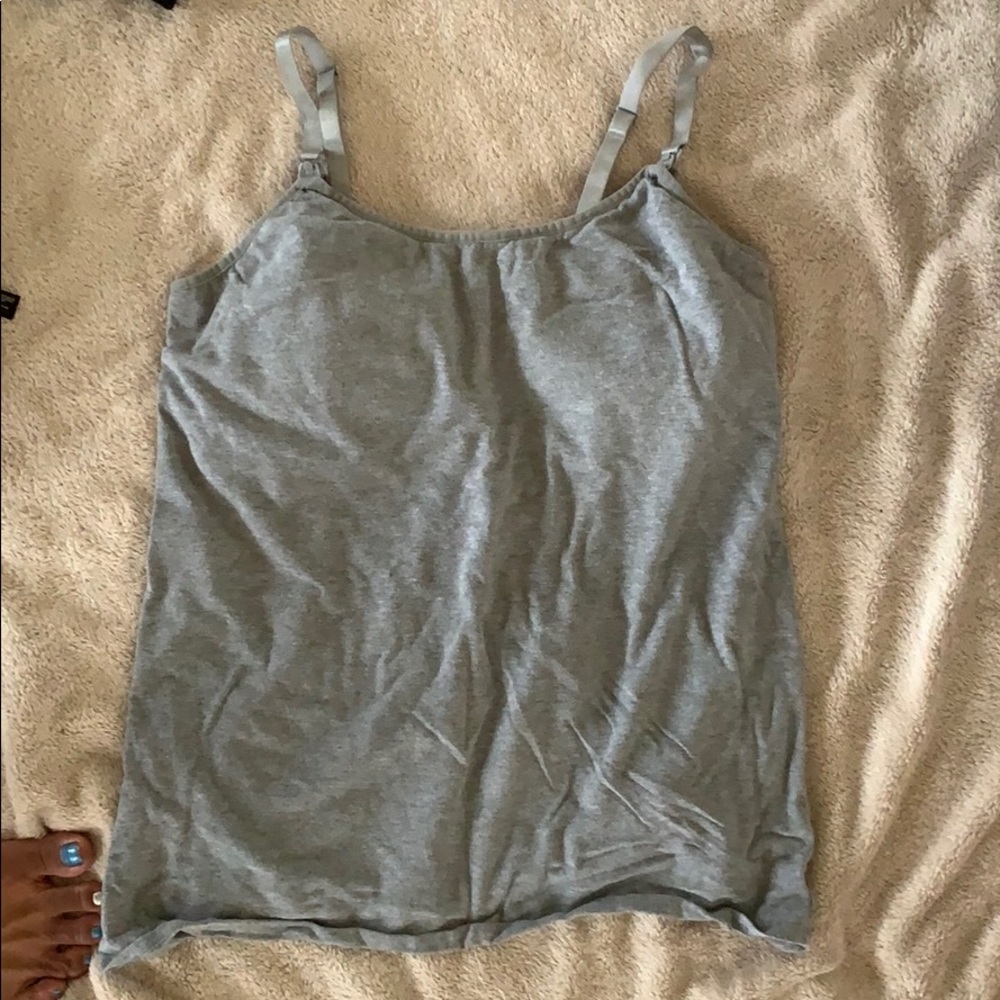 Nursing cami tank top